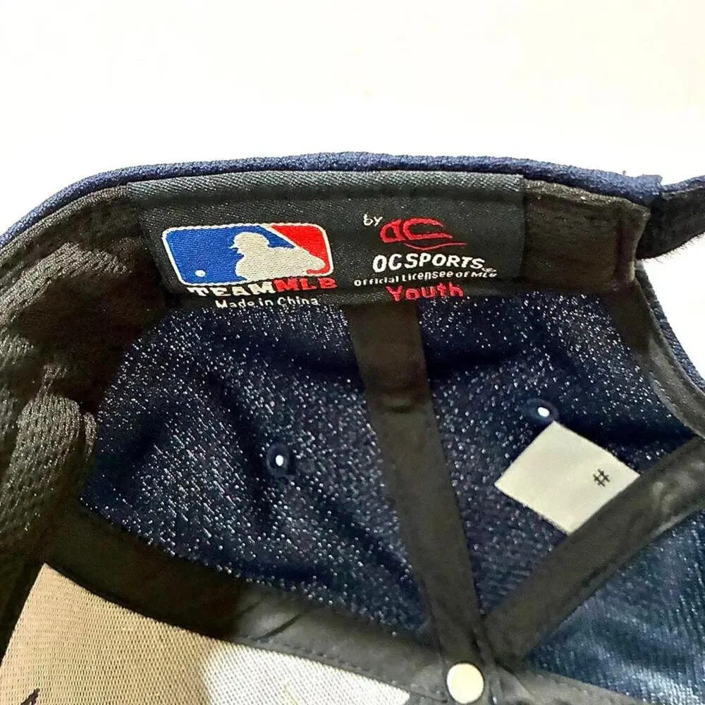 Team MLB Youth Baseball Hat Black New York Yankees